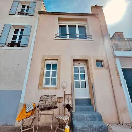 La Maison De Justine Tatil Evi Port-en-Bessin-Huppain